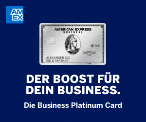 American Express Business Platinum Card 100.000 Membership Rewards Punkte