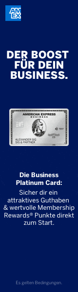 American Express Business Platinum Card 300? Startguthaben